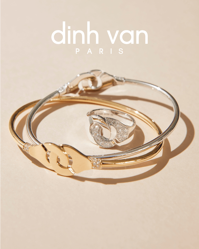 bracelets et bague de la collection Menottes dinh van